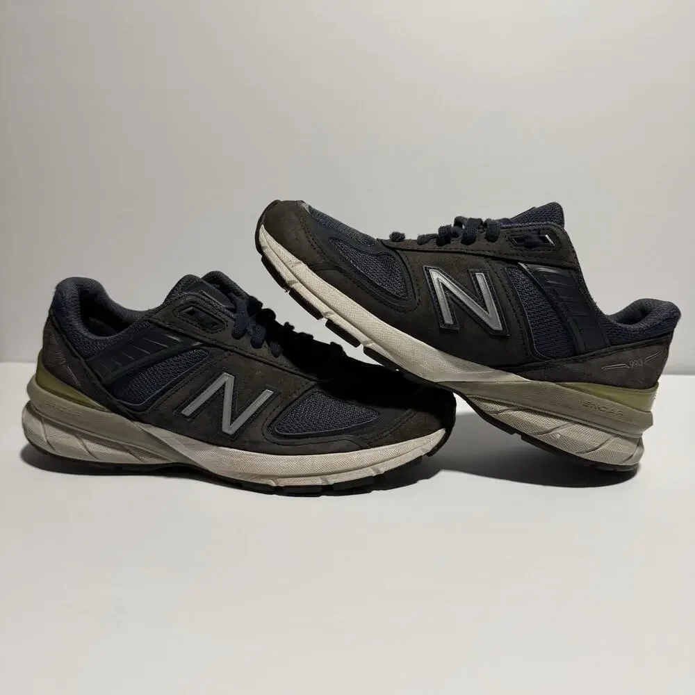 New Balance 990NV5 Athletic Walking Shoe Blue Made In USA W990NV5 Women’s 8 D